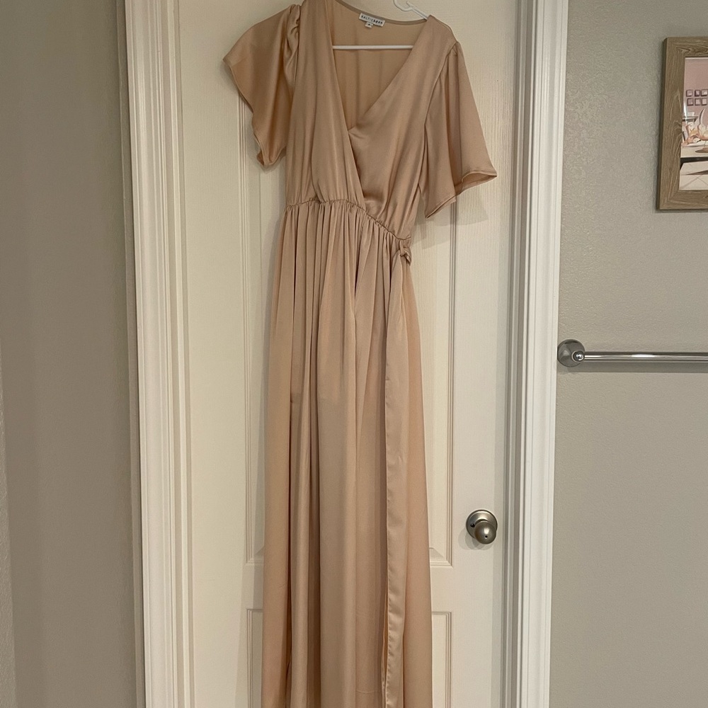 Baltic born champagne dress
